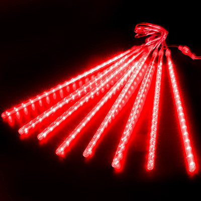 MeteorGlow: LED Gypsophila Meteor Light String for Outdoor Décor