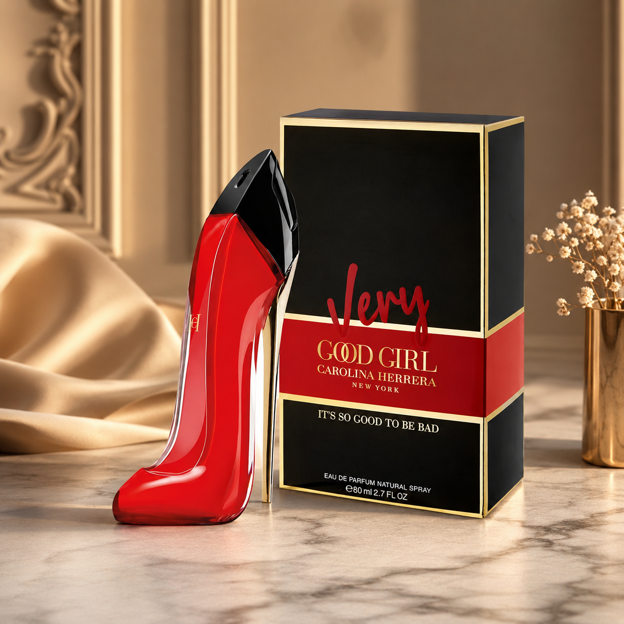 Red Good Girl By Jean Miss Perfume