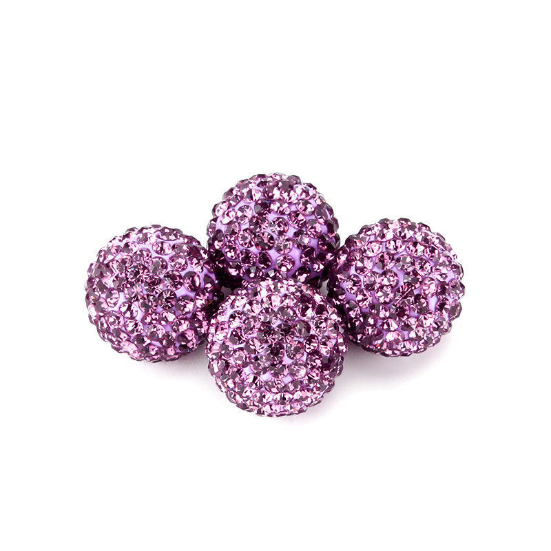 Diamond Crystal Tire Valve Caps - Car Accessories